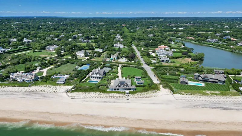 Strandtomt i Hamptons